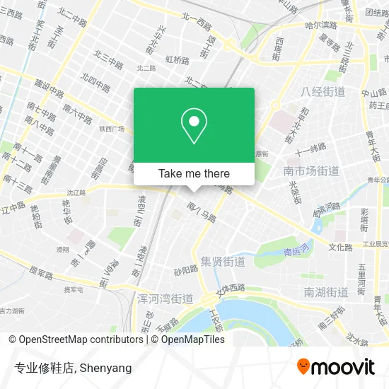 专业修鞋店 map