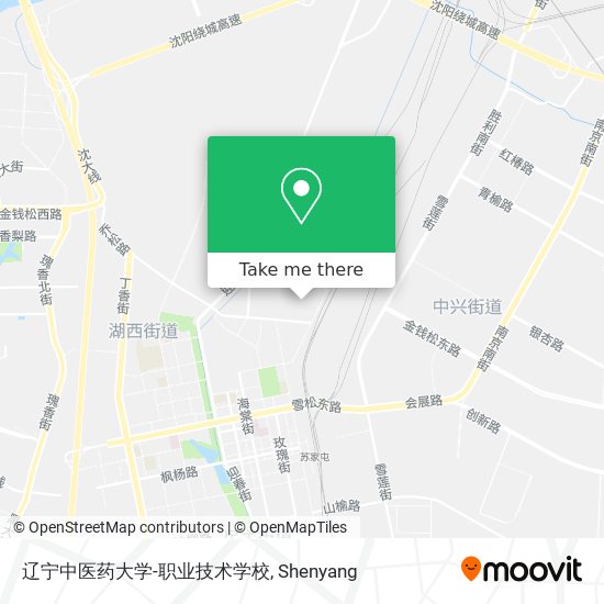 辽宁中医药大学-职业技术学校 map