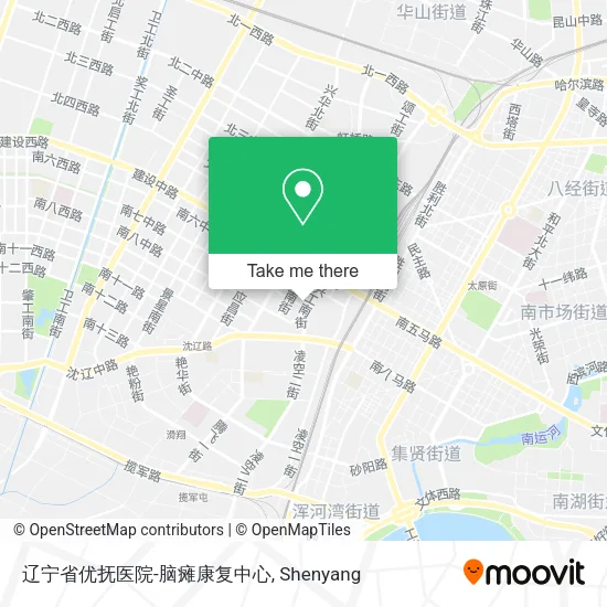 辽宁省优抚医院-脑瘫康复中心 map