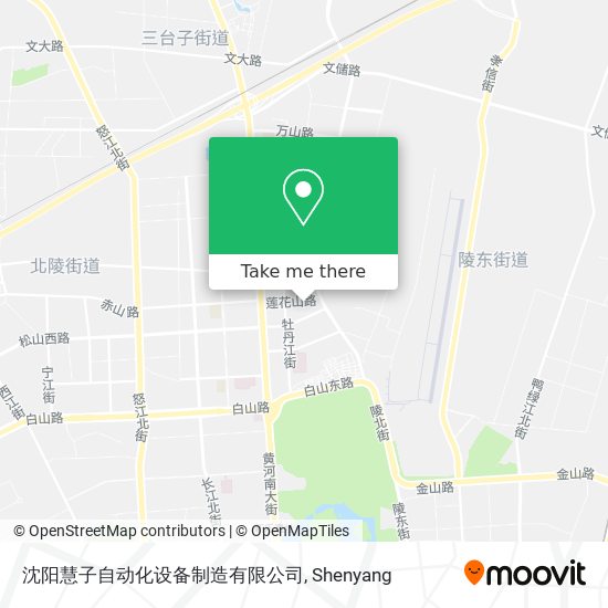 沈阳慧子自动化设备制造有限公司 map