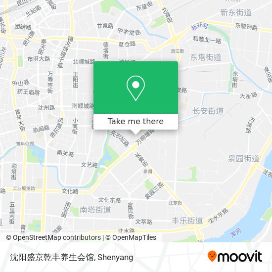 沈阳盛京乾丰养生会馆 map