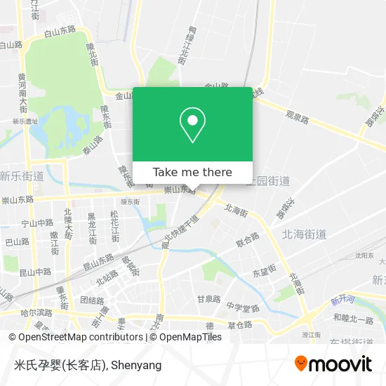 米氏孕婴(长客店) map