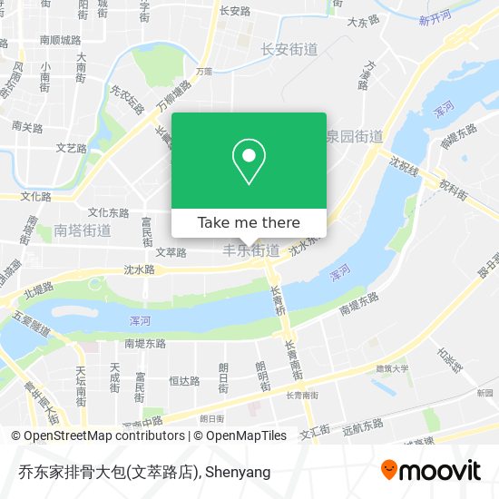 乔东家排骨大包(文萃路店) map