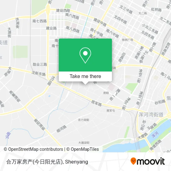 合万家房产(今日阳光店) map