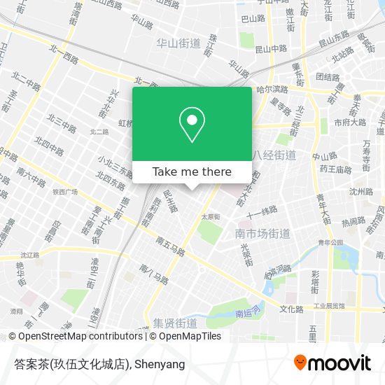 答案茶(玖伍文化城店) map