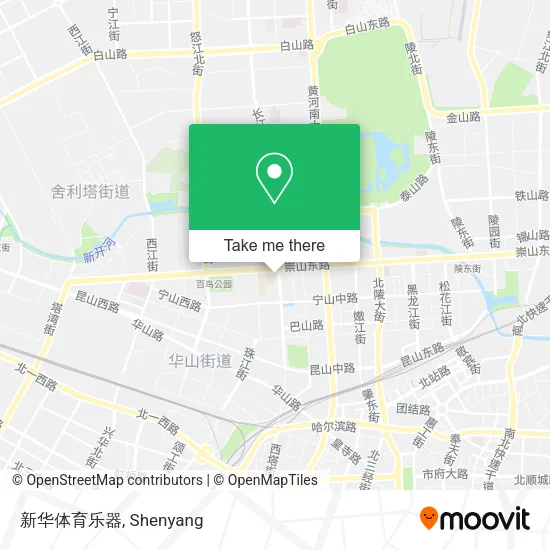 新华体育乐器 map