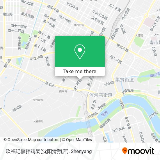 玖福记熏拌鸡架(沈阳滑翔店) map