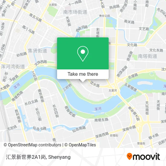 汇景新世界2A1岗 map