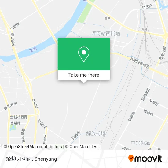 蛤蜊刀切面 map