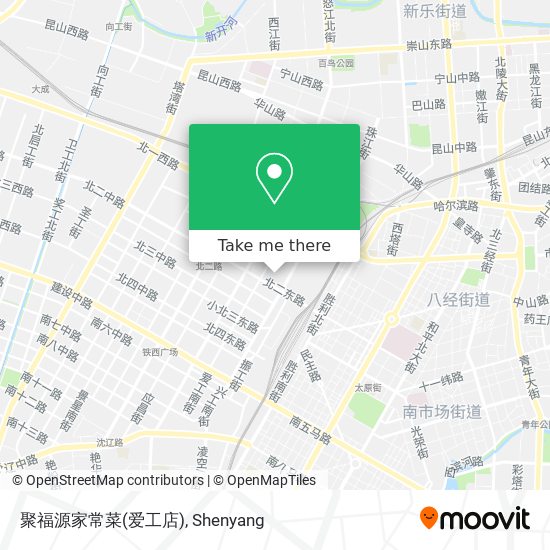 聚福源家常菜(爱工店) map