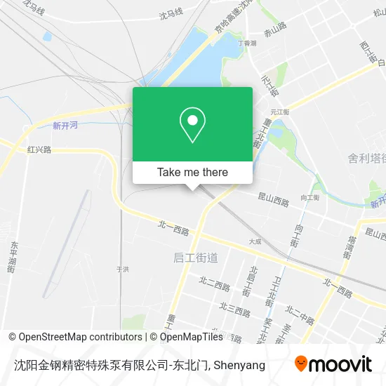 沈阳金钢精密特殊泵有限公司-东北门 map