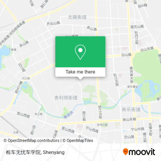 检车无忧车学院 map