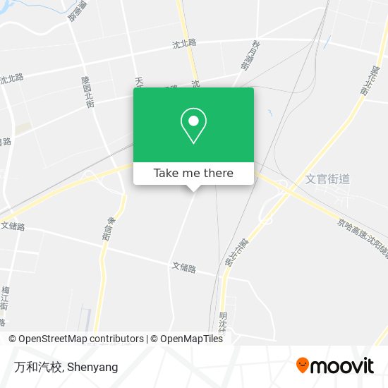 万和汽校 map