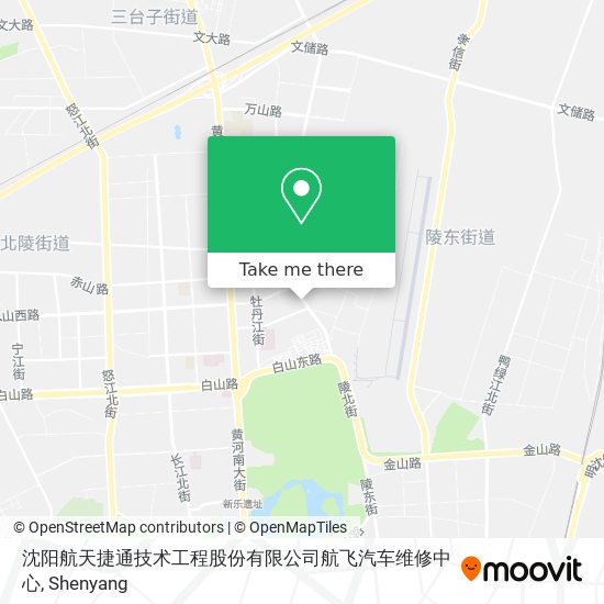 沈阳航天捷通技术工程股份有限公司航飞汽车维修中心 map