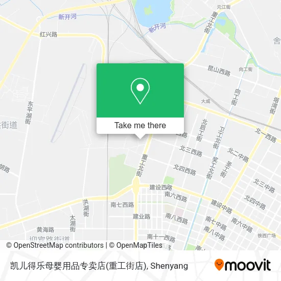凯儿得乐母婴用品专卖店(重工街店) map