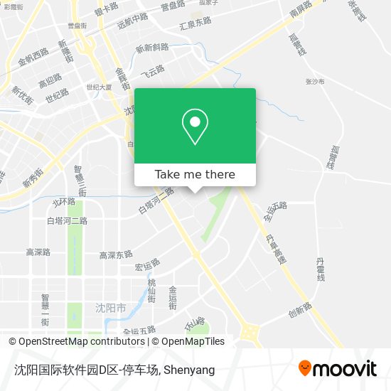 沈阳国际软件园D区-停车场 map