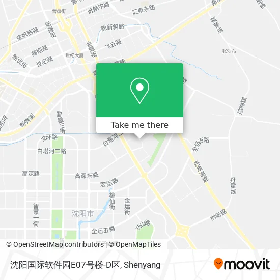 沈阳国际软件园E07号楼-D区 map