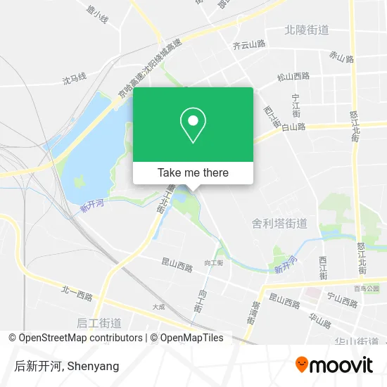 后新开河 map