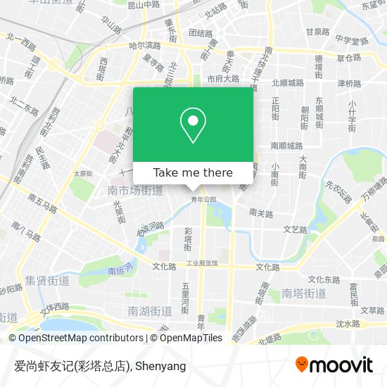 爱尚虾友记(彩塔总店) map