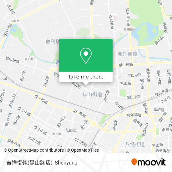 吉祥馄饨(昆山路店) map