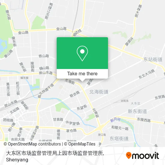 大东区市场监督管理局上园市场监督管理所 map