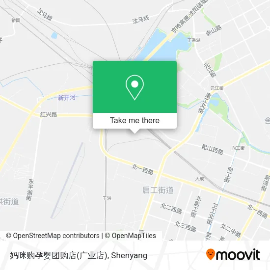 妈咪购孕婴团购店(广业店) map