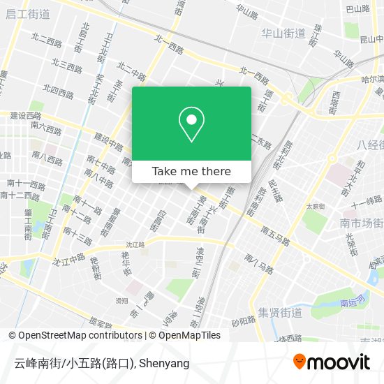 云峰南街/小五路(路口) map
