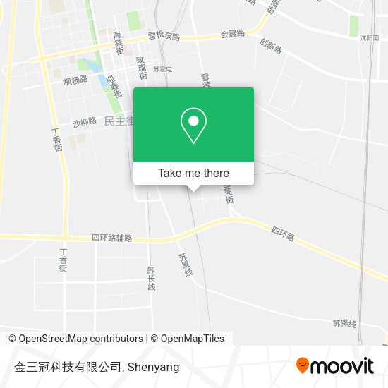 金三冠科技有限公司 map