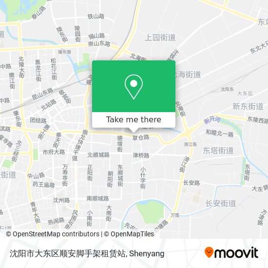 沈阳市大东区顺安脚手架租赁站 map