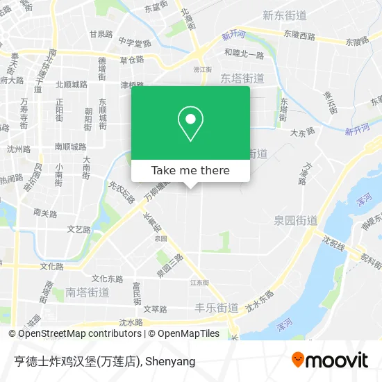 亨德士炸鸡汉堡(万莲店) map