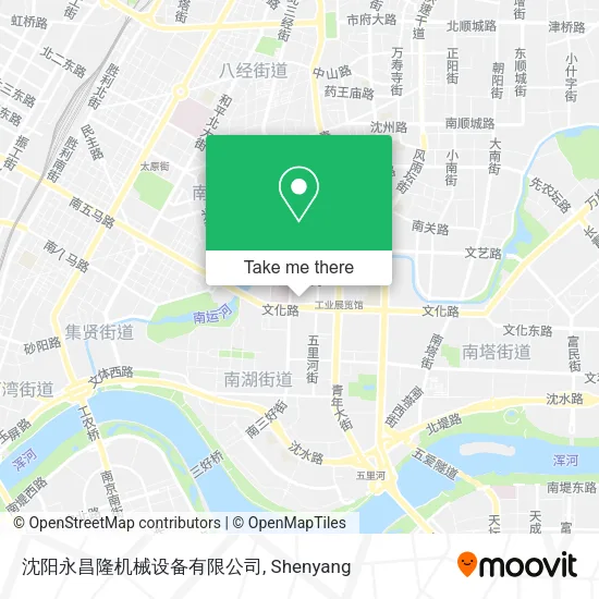 沈阳永昌隆机械设备有限公司 map