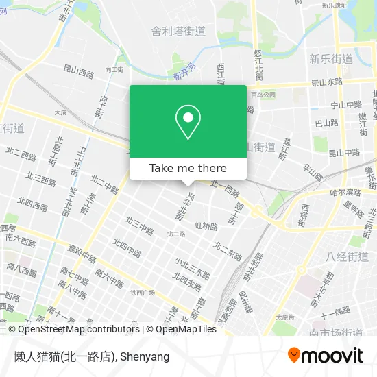 懒人猫猫(北一路店) map