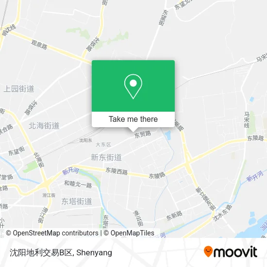 沈阳地利交易B区 map