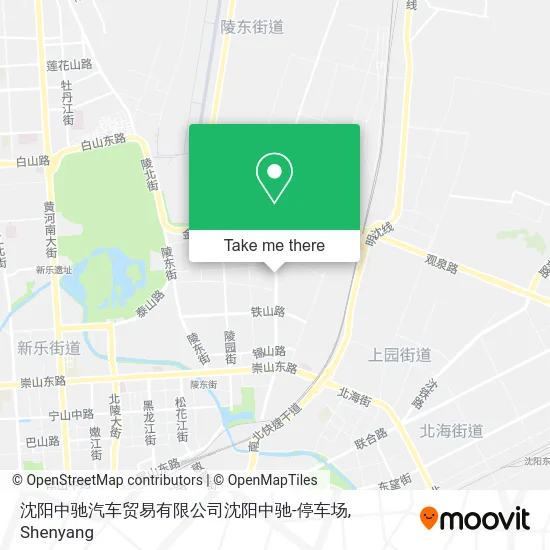 沈阳中驰汽车贸易有限公司沈阳中驰-停车场 map