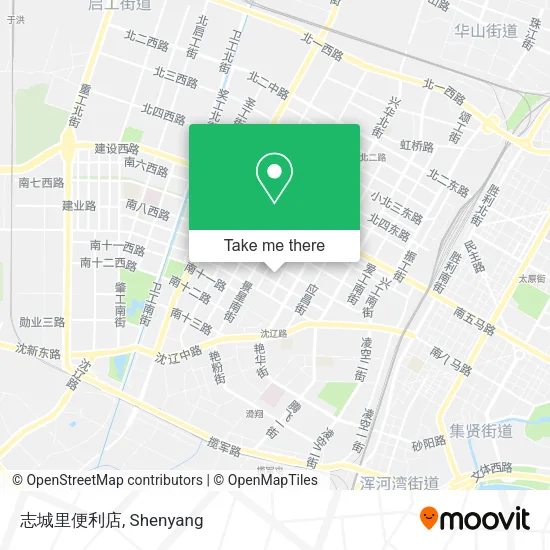 志城里便利店 map