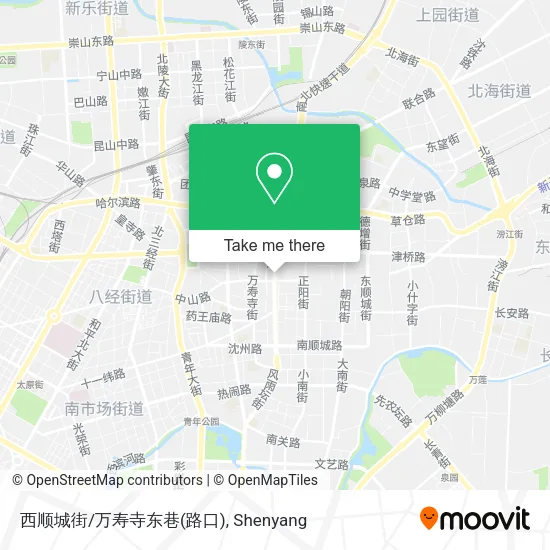 西顺城街/万寿寺东巷(路口) map