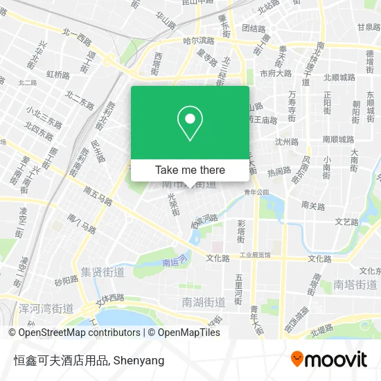 恒鑫可夫酒店用品 map