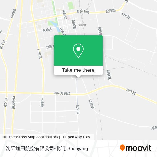 沈阳通用航空有限公司-北门 map