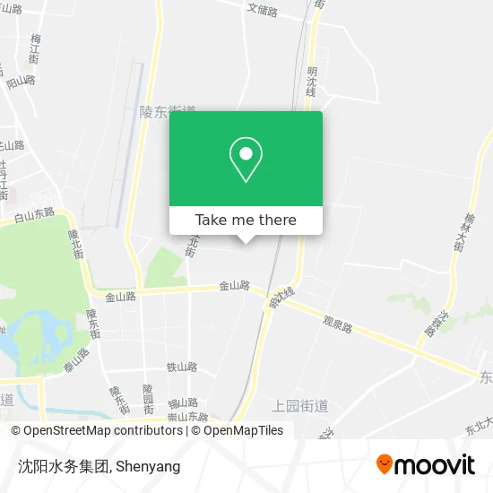 沈阳水务集团 map