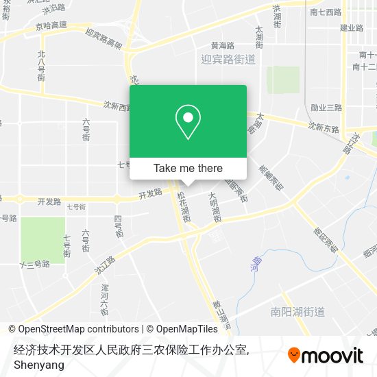 经济技术开发区人民政府三农保险工作办公室 map