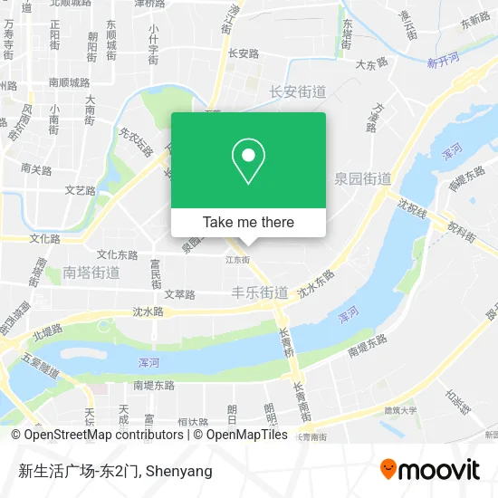 新生活广场-东2门 map