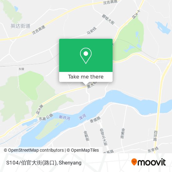 S104/伯官大街(路口) map