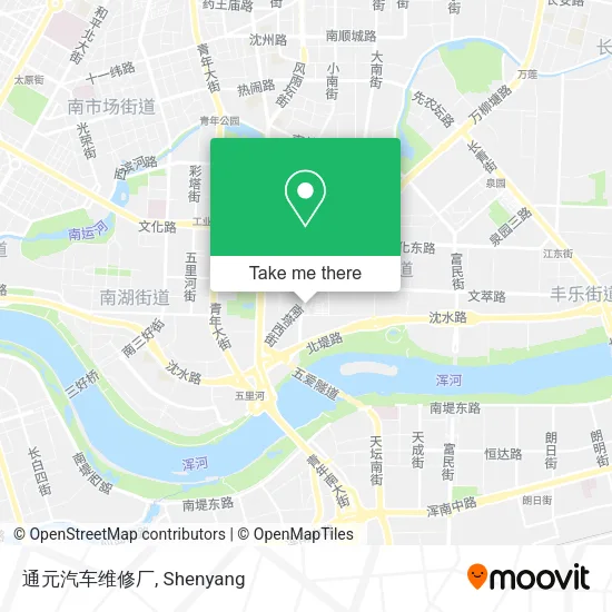 通元汽车维修厂 map