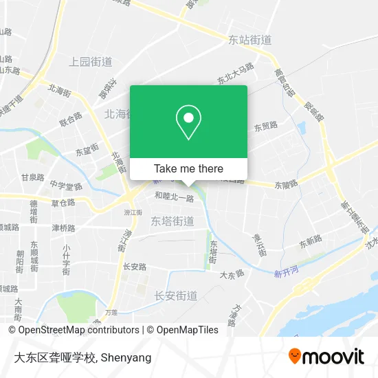 大东区聋哑学校 map