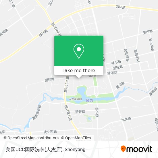 美国UCC国际洗衣(人杰店) map