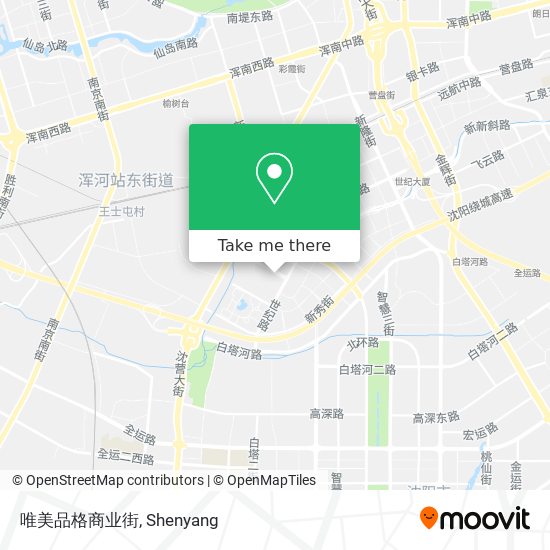 唯美品格商业街 map