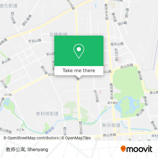 教师公寓 map