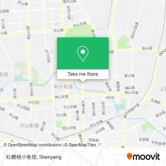 红樱桃小鱼馆 map