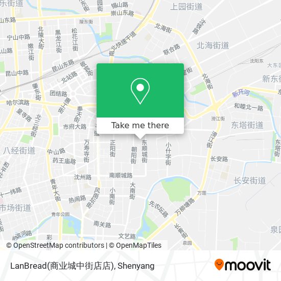 LanBread(商业城中街店店) map