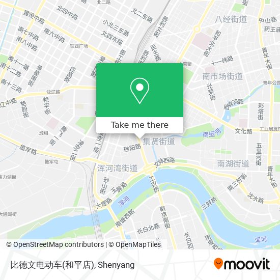 比德文电动车(和平店) map